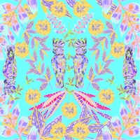 CLEO - Floral Blue