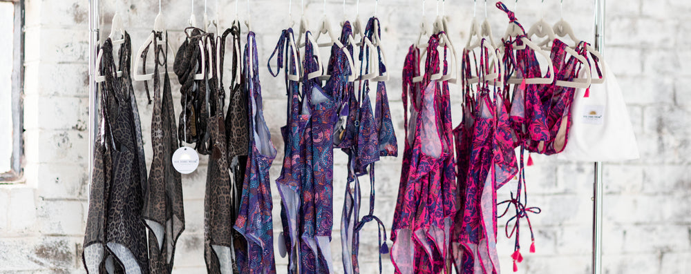 Enjoy the summer in our breathable sun-through swimwear!