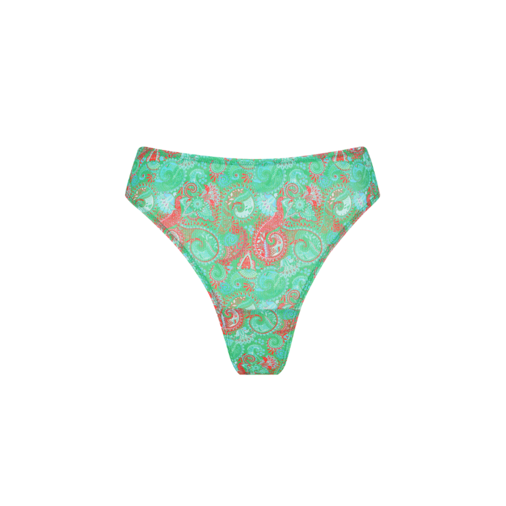 LEONOR bottom - Bohemian Green
