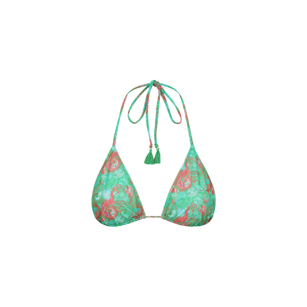 LINA top - Bohemian Green