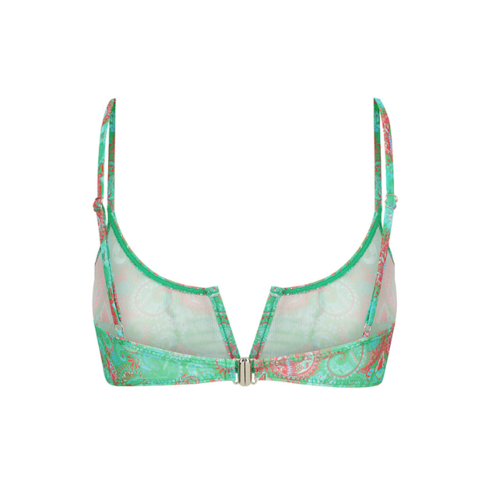 AVA top - Bohemian Green